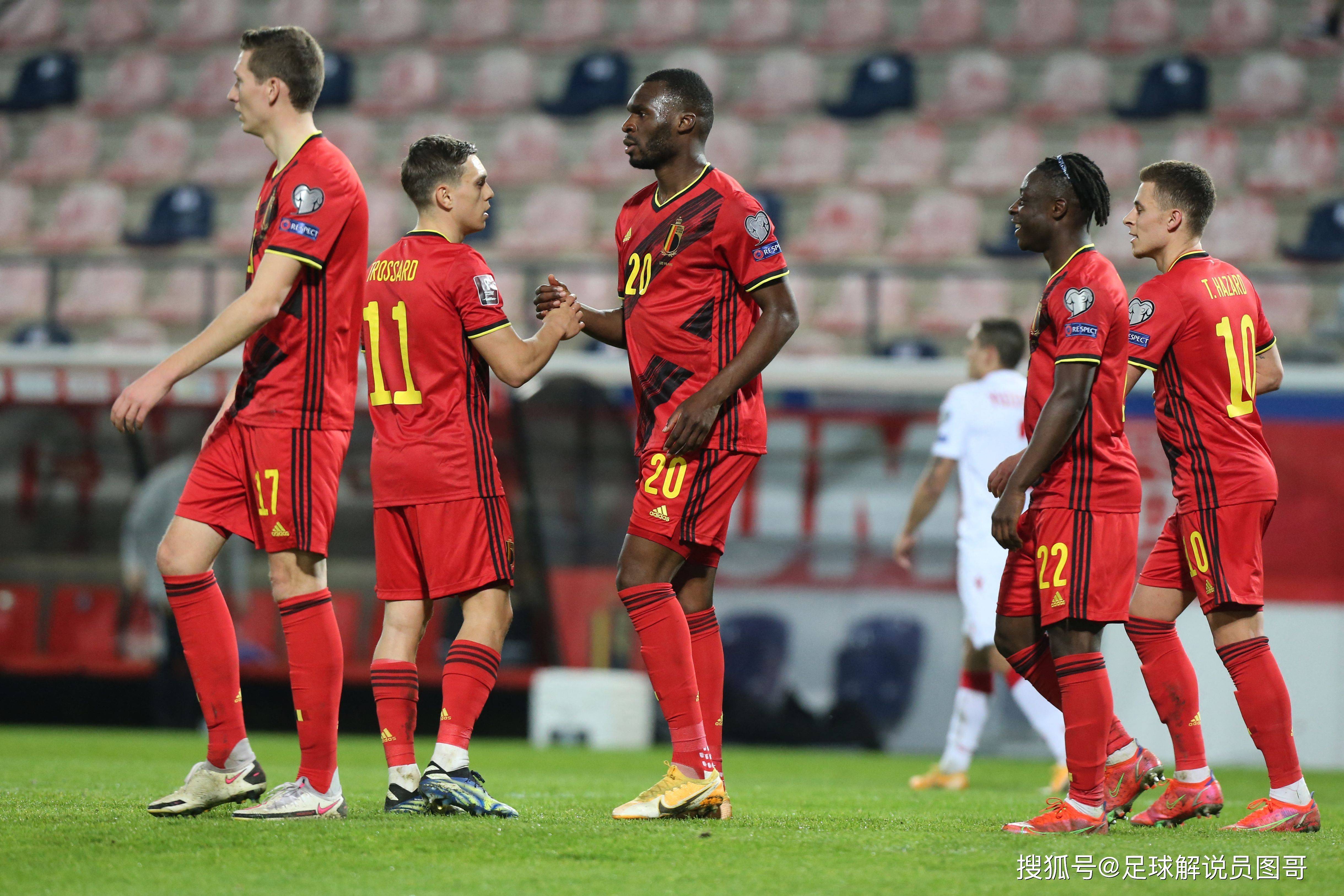 比利时队在与丹麦队的比赛中获胜 比利时队在与丹麦队的比赛中获胜